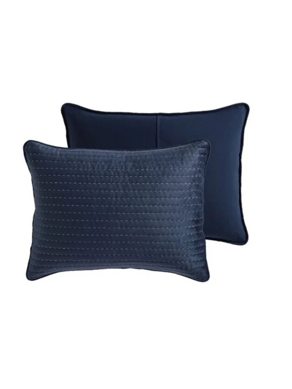 Lenox 3-Piece Quilt Set Navy Blue  FULL/QUEEN